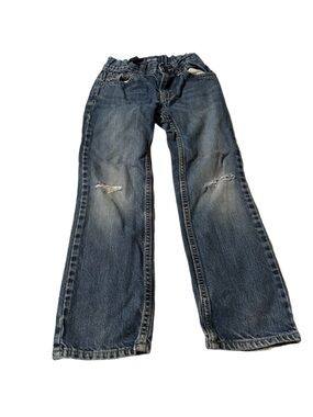 Old Navy Blue Regular Fit Distressed Jeans Size 6 Boys